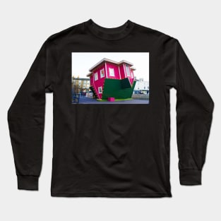 Upside down house in Bournemouth Long Sleeve T-Shirt